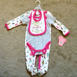 3 piece baby outfit